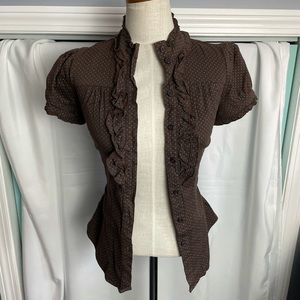Charlotte ruse blouse size M